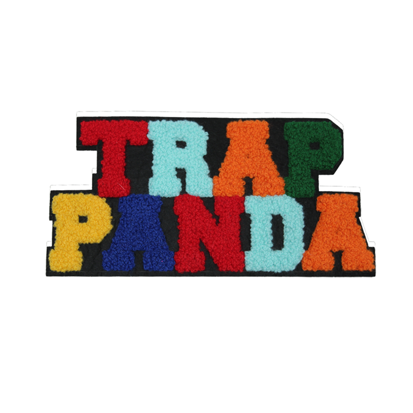 Trap Panda Multicolor Patch (Large/Chenille)