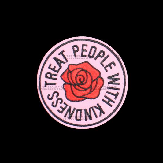 Treat People With Kindness Patch (Small/Embroidery)