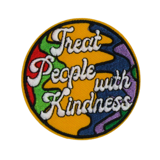 Treat People With Kindness Patch (Small/Embroidery)