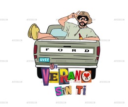 Un Verano Sin Ti Bad Bunny Dtf Transfer