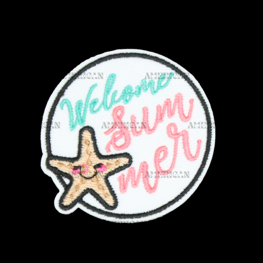 Welcome Summer Patch (Small/Embroidery)