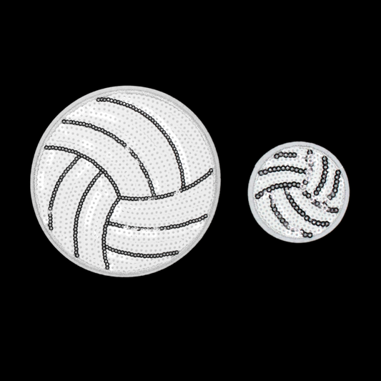 Volleyball Patch (Small/Sequin)