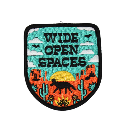 Wide Open Spaces Patch (Small/Embroidery)