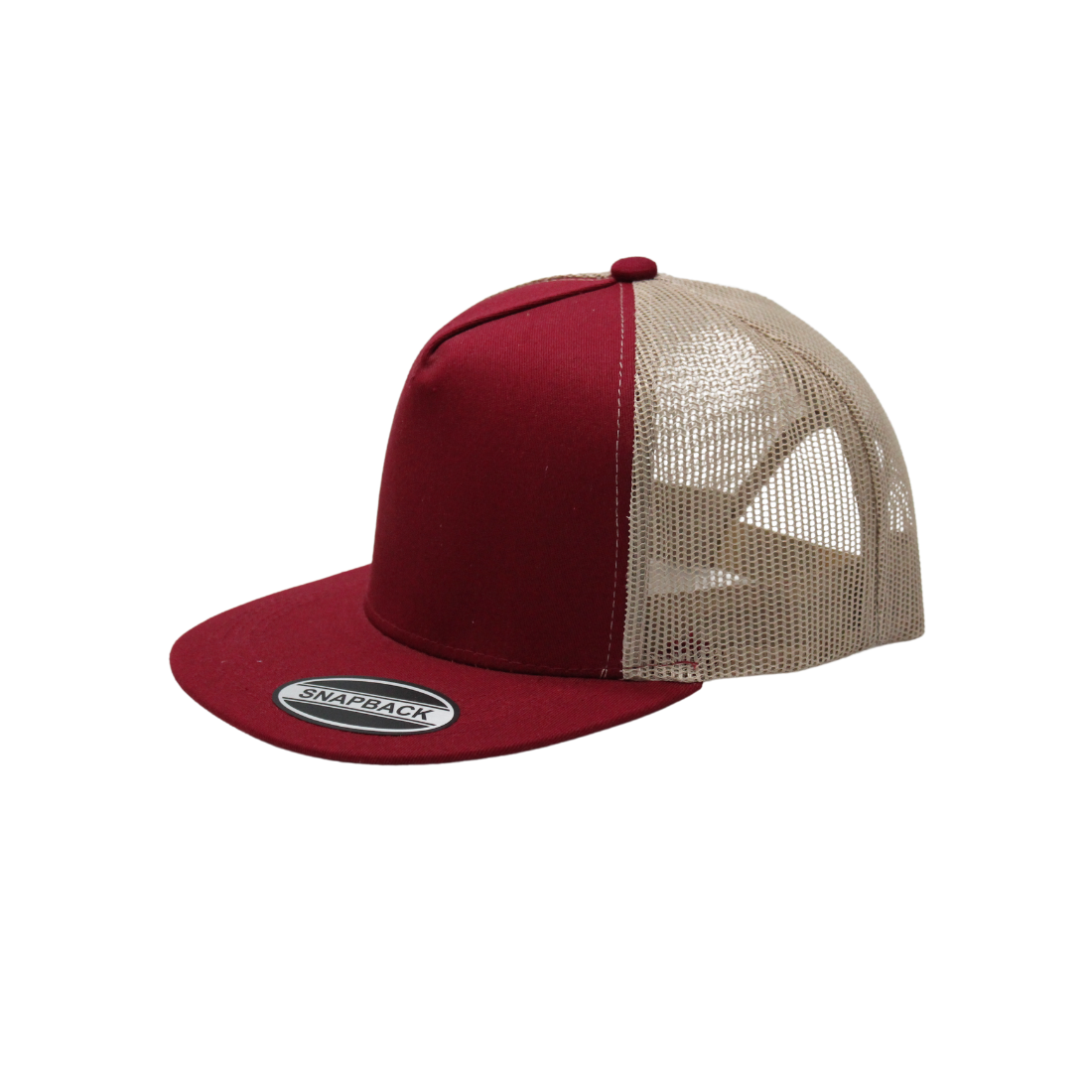 Solid & 2-Tone 5 Panel Caps