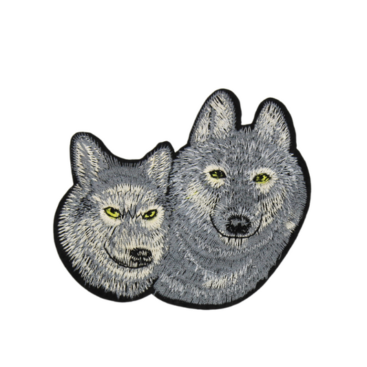 Wolf And Cub Patch (Small/Embroidery)