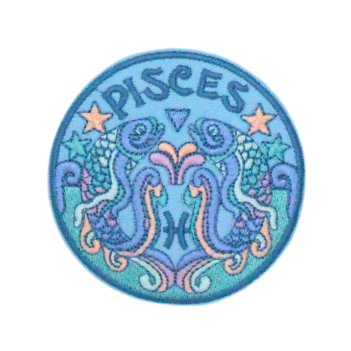 Zodiac Sign Patch (Small/Embroidery)