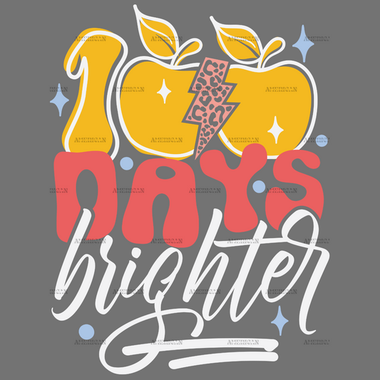 100 Days Brighter Apples dtf