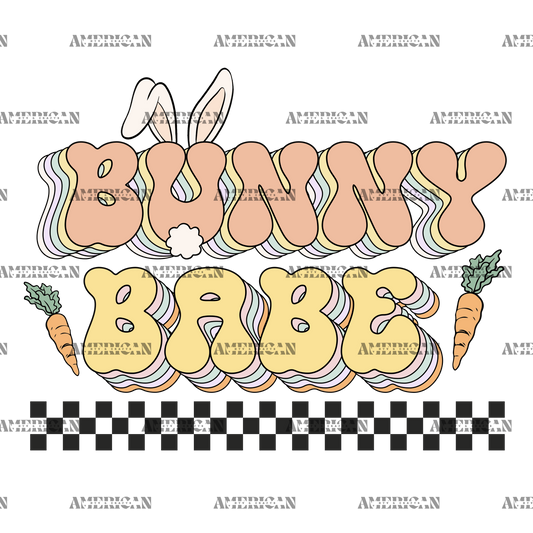 Bunny Babe  DTF Transfer