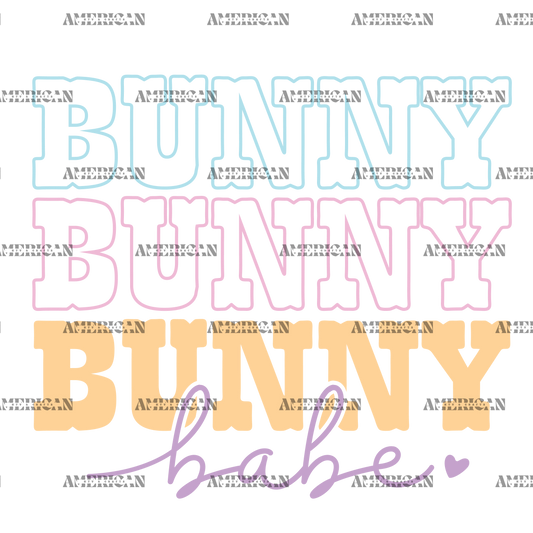 Bunny Bunny Babe DTF Transfer