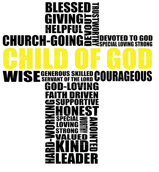 Child of God-2 DTF Transfer