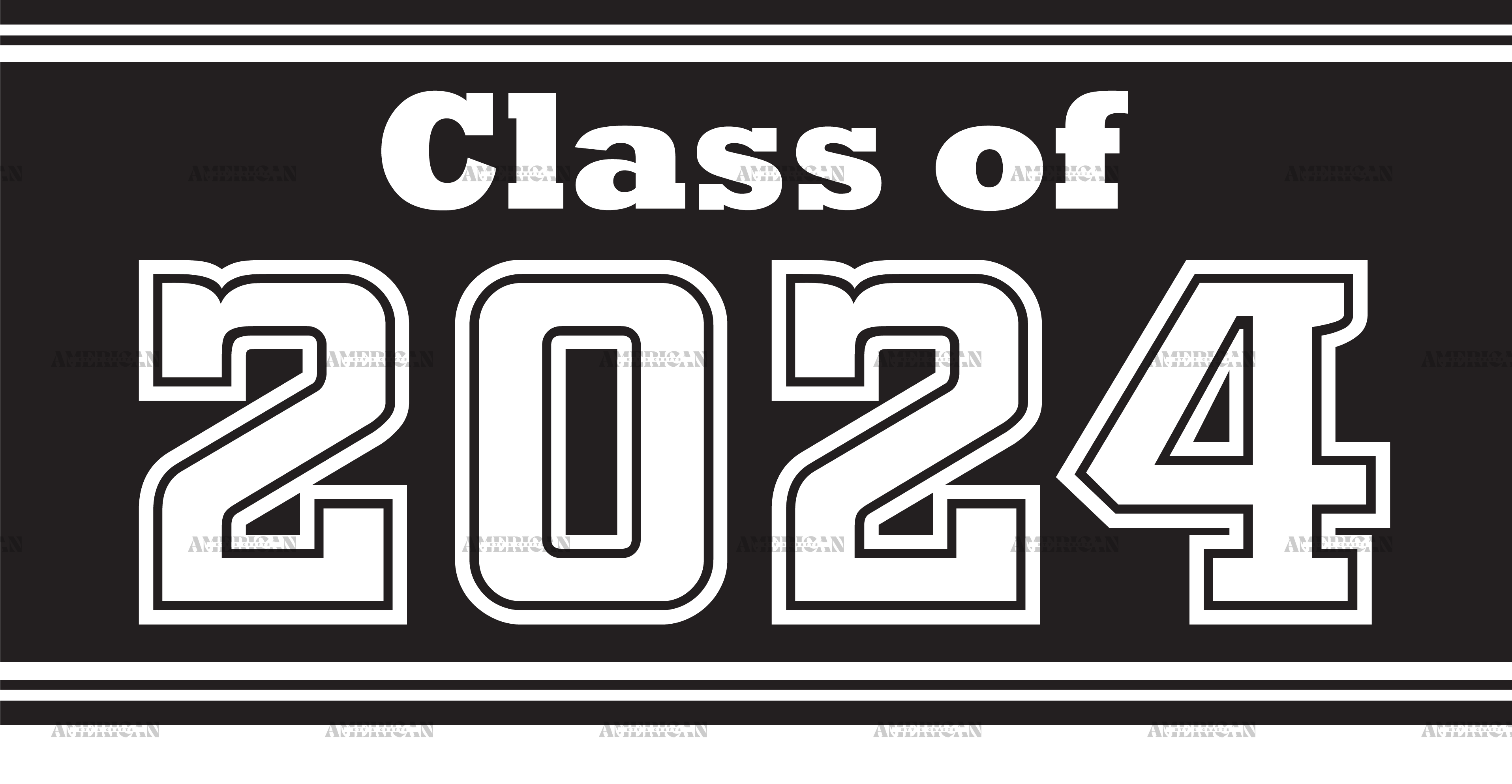 Class Of 2024 DTF Transfer – American HTV & Crafts