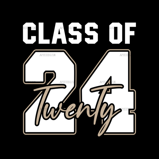 Class Of Twenty 24 DTF Transfer