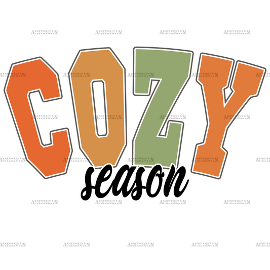 Cozy Season Fall DTF Transfer