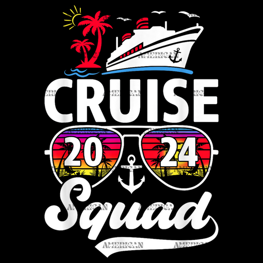 Cruise Squad Goggles 2024-2 DTF Transfer