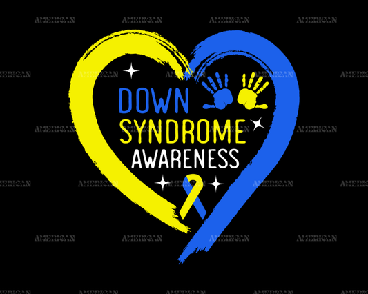 Down Syndrome Awareness-2 DTF Transfer
