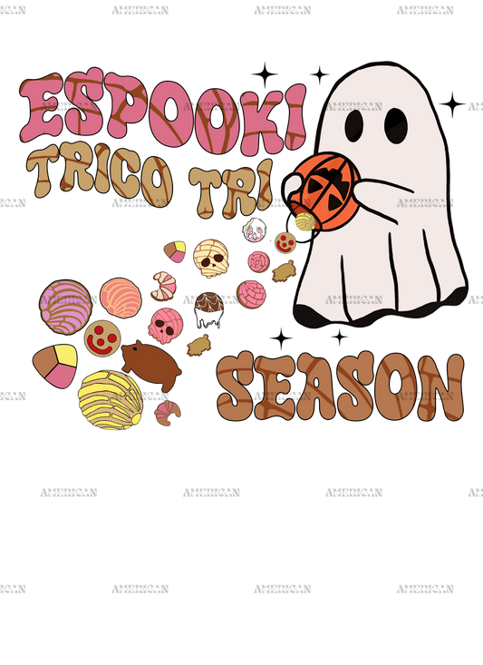 Espooki Trico Tri Season DTF Transfer
