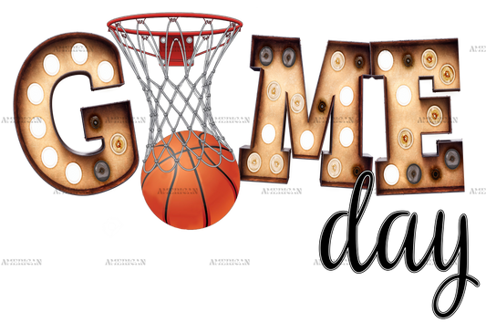 GameDay Basketball DTF Transfer