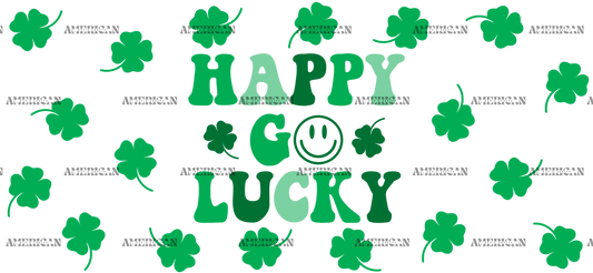 Happy Go Lucky UV DTF Transfer