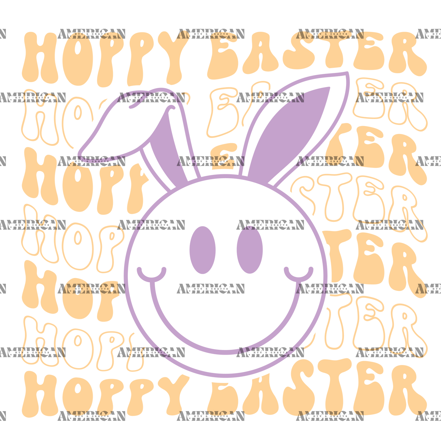 Hoppy Easter-1 DTF Transfer