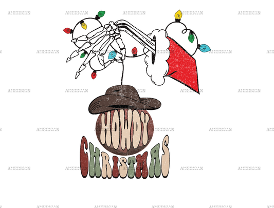 Howdy Christmas-1 DTF Transfer