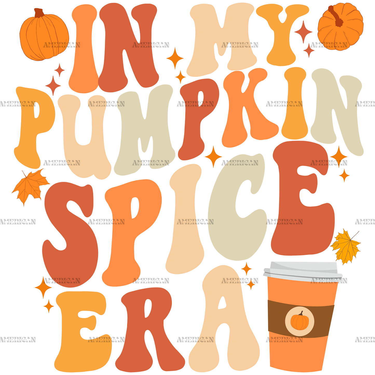 In My Pumpkin Spice Era-2 DTF Transfer