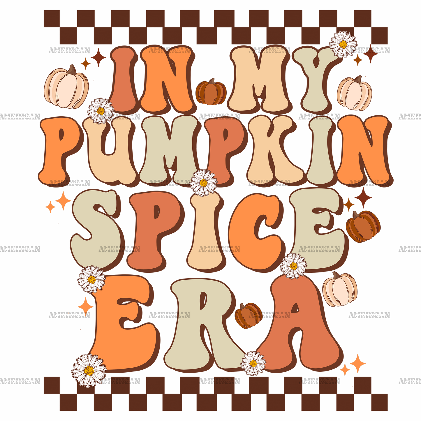 In My Pumpkin Spice Era-3 DTF Transfer