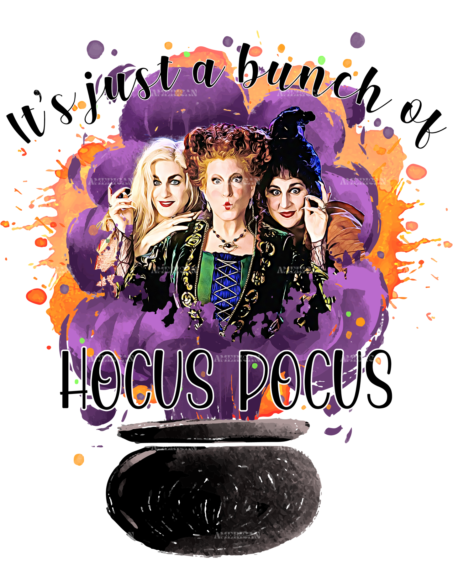 Its Just A Bunch Of Hocus Pocus-01 DTF Transfer