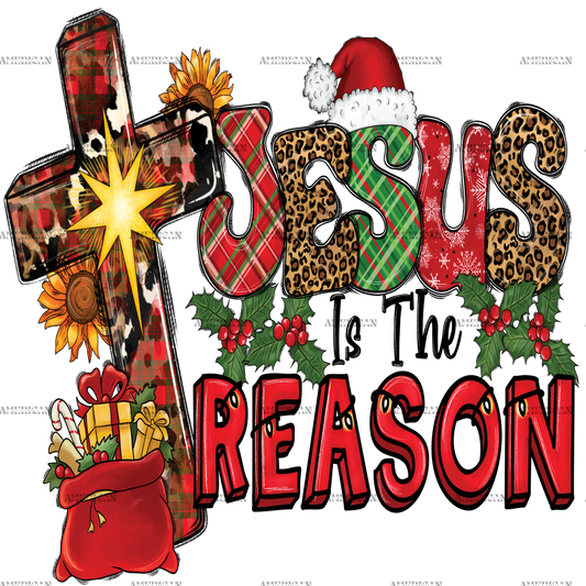 Jesus is the Reason DTF Transfer