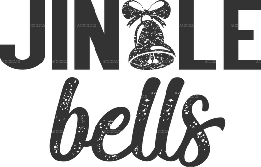 Jingle Bells-3 DTF Transfer