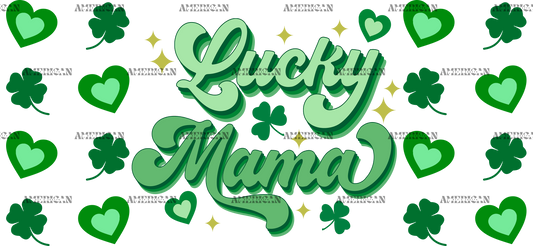 Lucky Mama Patricks UV DTF Transfer