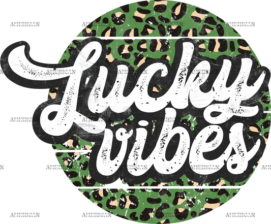 Lucky Vibes-2 DTF Transfer