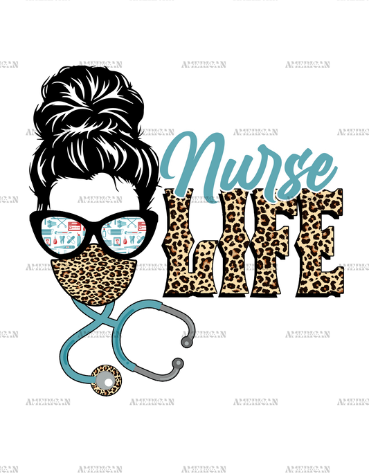 Nurse Life-2 DTF Transfer