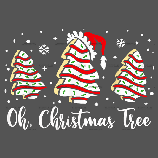 Oh Christmas Tree Cakes-2 DTF Transfer