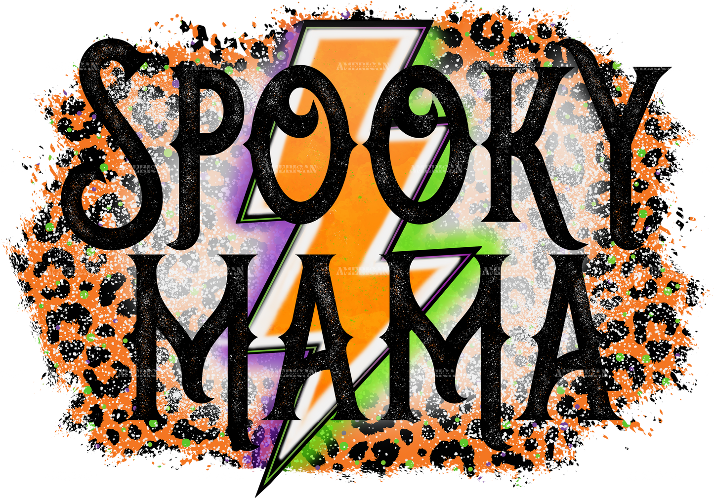 Spooky Mama 3 DTF Transfer
