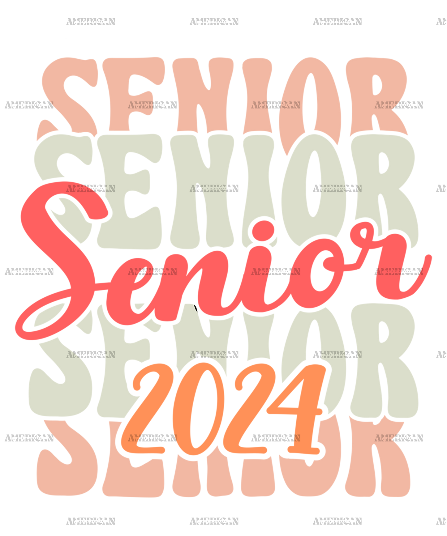 Senior Senior 2024 DTF Transfer Americanhtvsupply