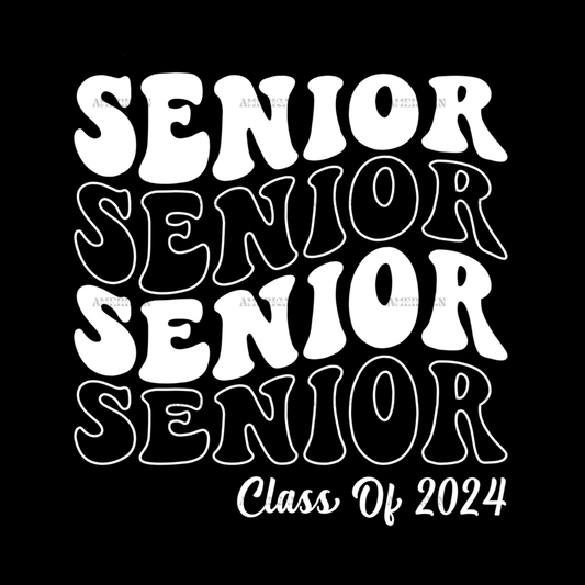 Senior Senior Class Of 2024 DTF Transfer