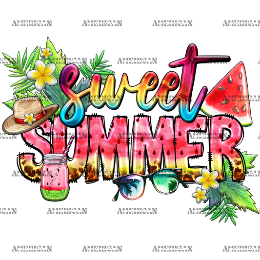 Sweet Summer-1 DTF Transfer
