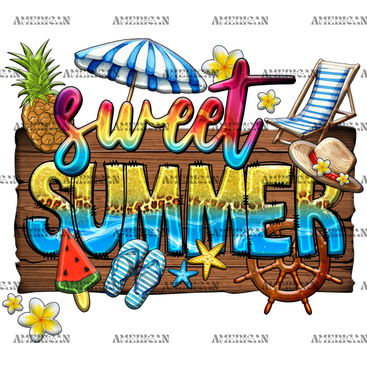 Sweet Summer-2 DTF Transfer