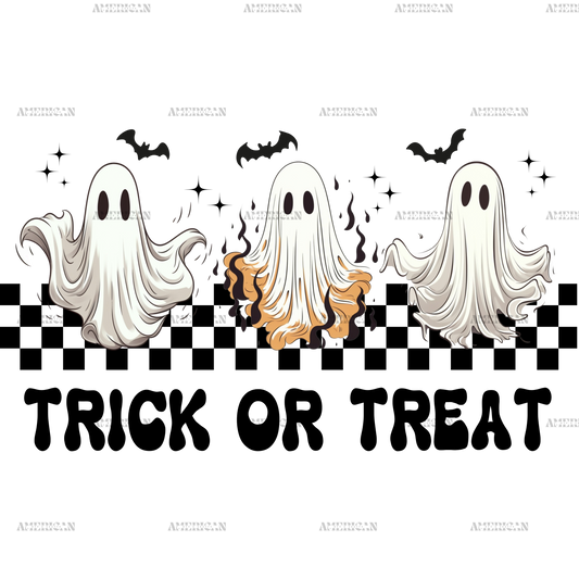 Trick Or Treat Ghost DTF Transfer