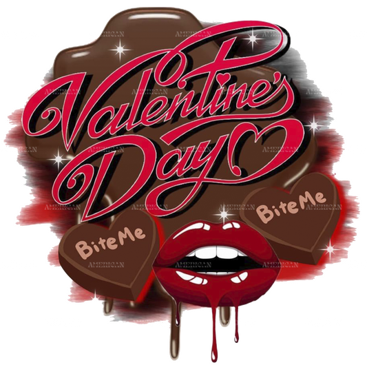 Valentines Day Chocolate DTF Transfer