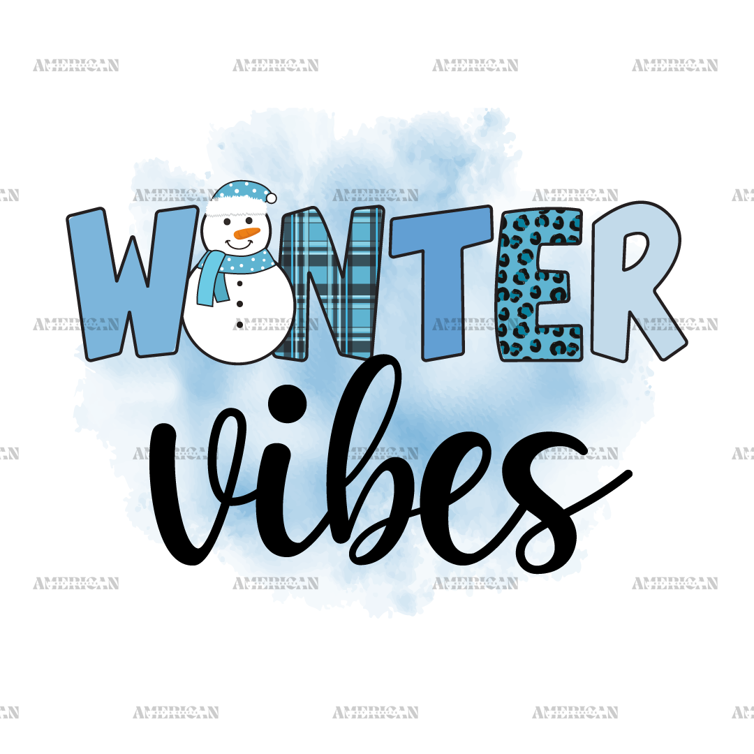 Winter Vibes-3 DTF Transfer