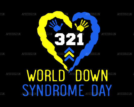 World Down Syndrome Day-4 DTF Transfer