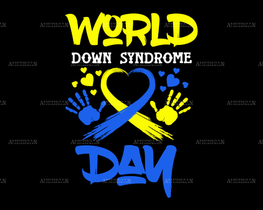 World Down Syndrome Day-5 DTF Transfer