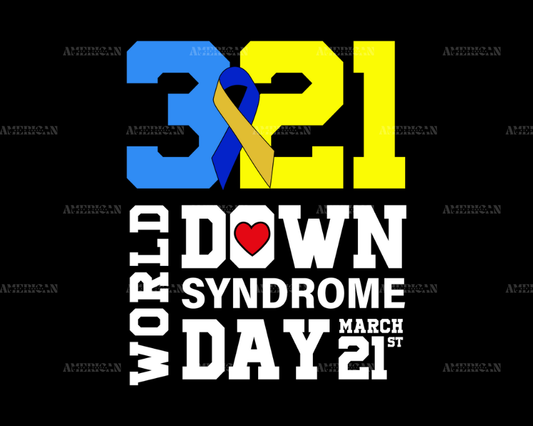 World Down Syndrome Day-6 DTF Transfer