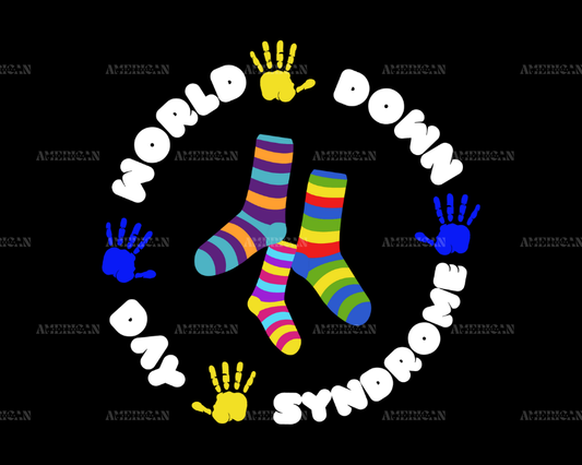World Down Syndrome Day-9 DTF Transfer