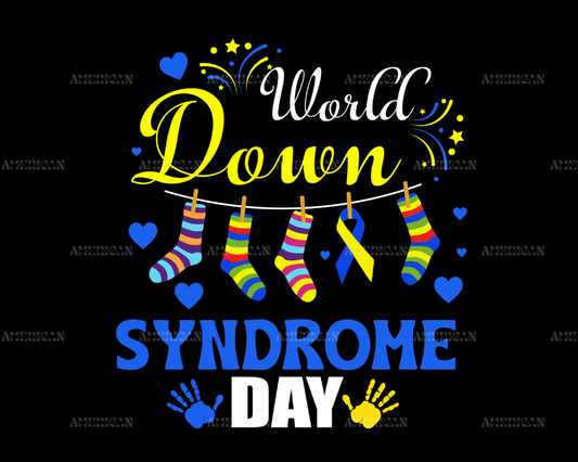 World Down Syndrome Day-1 DTF Transfer