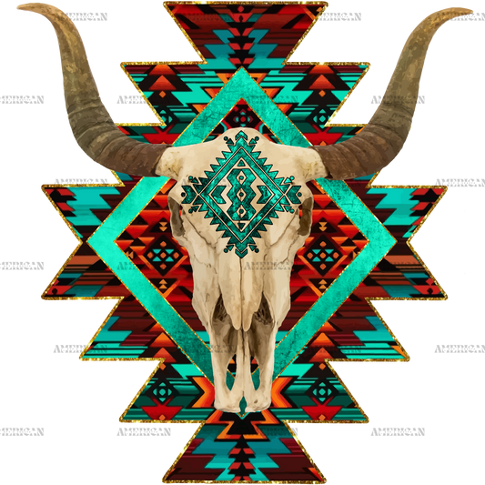 Aztec Bull DTF Transfer