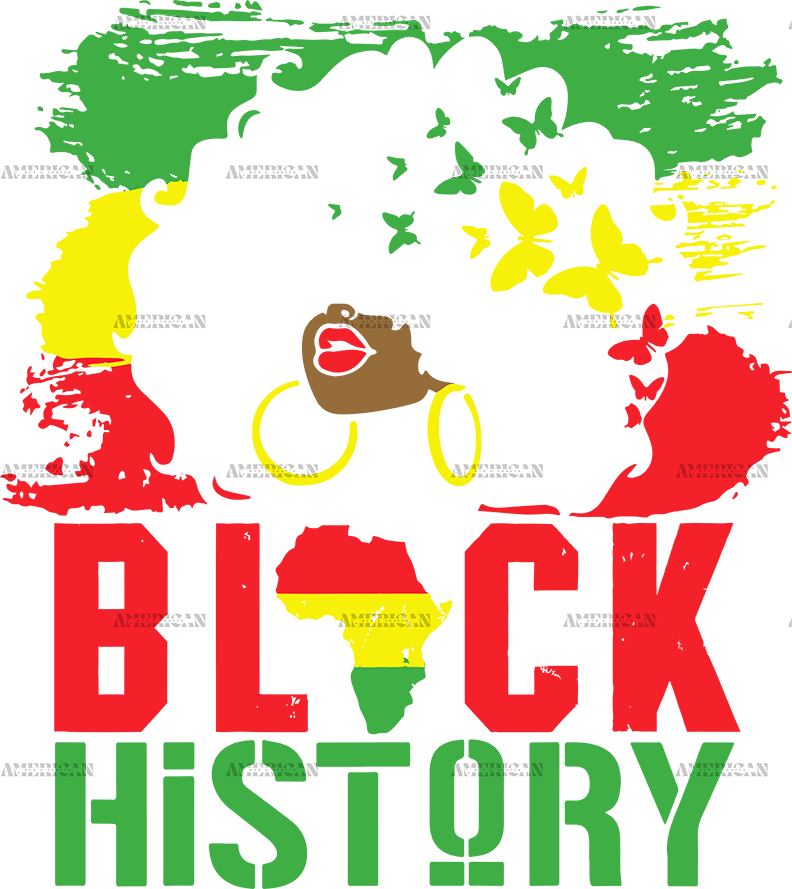 Black History-2 DTF Transfer