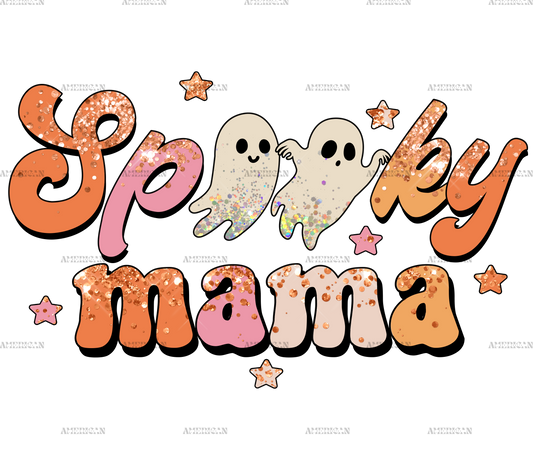 spooky mama 2 DTF Transfer