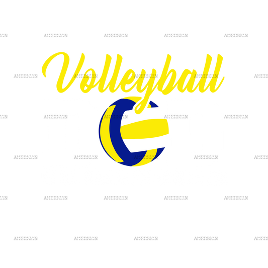 Volleyball Dad DTF Transfer